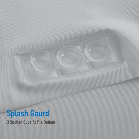 Bath Bliss Splash Guard Shower Liner